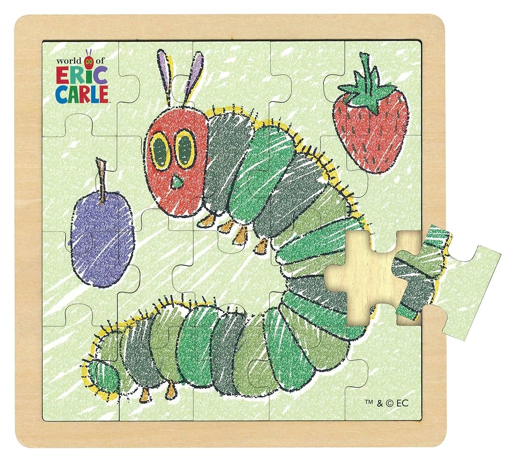 はらぺこあおむし　ERIC CARLE 積み木 新商品】ビスケット缶「はらぺこあおむし積み木缶」 – エリック